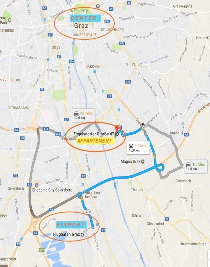 Komfortables Appartement/Garconniere In Graz Fuer Urlaub Und Geschaeftsreisen Εξωτερικό φωτογραφία